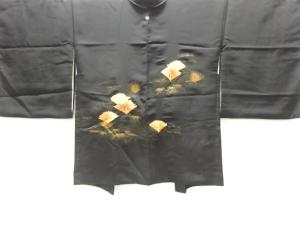 若松模様刺繍一ツ紋絵羽織